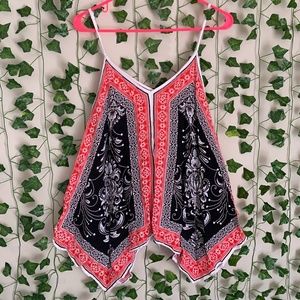 **LIKE NEW** Boutique Patterned Blouse S